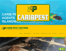 Tablet Screenshot of caribpest.com